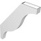 Ekena Millwork 3 1/2-in. W x 28-in. D x 36-in. H Funston Architectural Grade PVC Knee Brace BRCP035X28X36FST - alternate 6